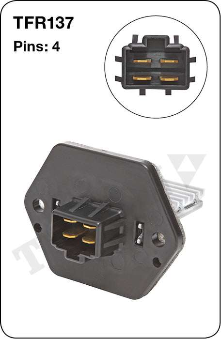 TFR137 - Heater Fan Resistor (Genuine Quality)