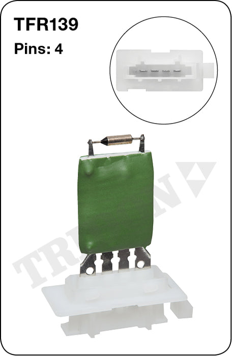 TFR139 - Heater Fan Resistor