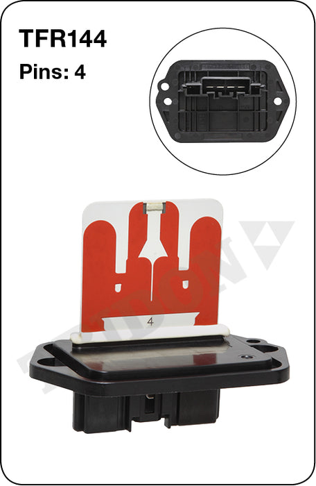 TFR144 - Heater Fan Resistor (Genuine Quality)