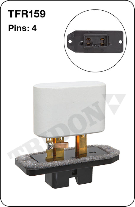 TFR159 - Heater Fan Resistor (Genuine Quality)