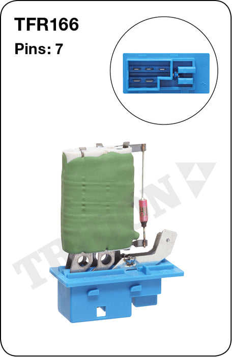 TFR166 - Heater Fan Resistor (Genuine Quality)
