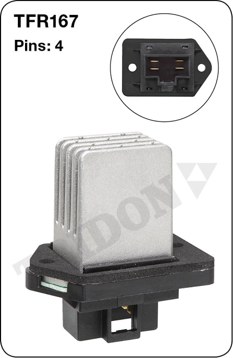 TFR167 - Heater Fan Resistor (Genuine Quality)