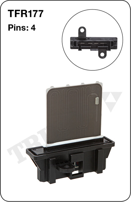 TFR177 - Heater Fan Resistor (Genuine Quality)