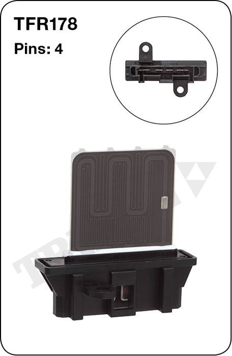 TFR178 - Heater Fan Resistor