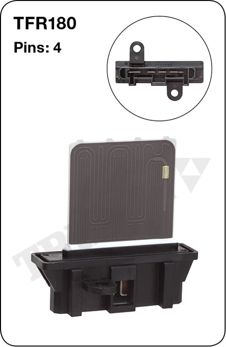 TFR180 - Heater Fan Resistor (Genuine Quality)