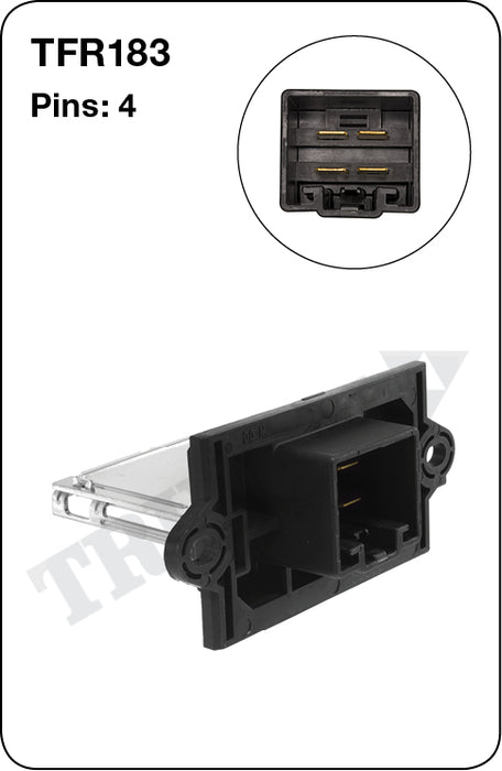 TFR183 - Heater Fan Resistor (Genuine Quality)