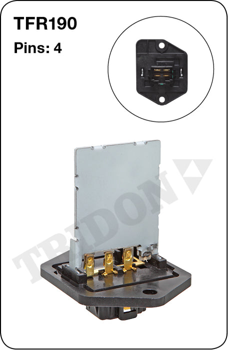 TFR190 - Heater Fan Resistor (Genuine Quality)