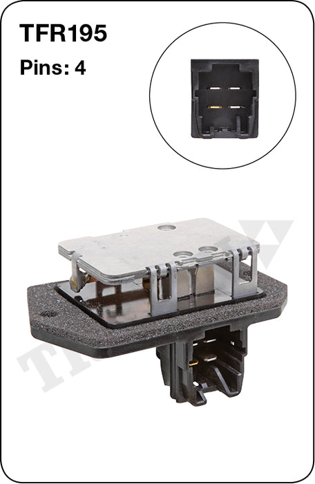TFR195 - Heater Fan Resistor (Genuine Quality)