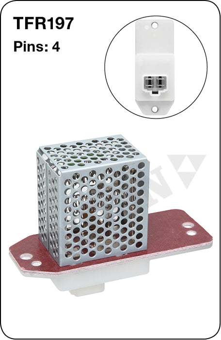 TFR197 - Heater Fan Resistor (Genuine Quality)