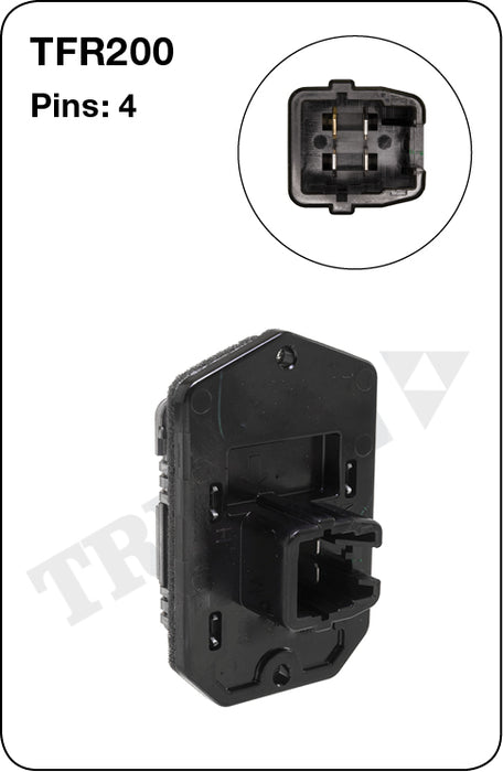 TFR200 - Heater Fan Resistor