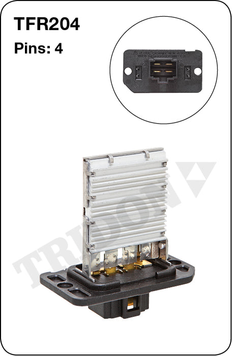 TFR204 - Heater Fan Resistor (Genuine Quality)
