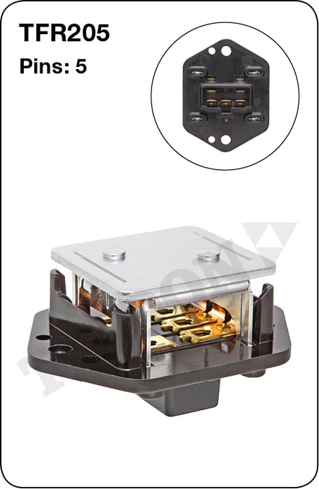TFR205 - Heater Fan Resistor (Genuine Quality)