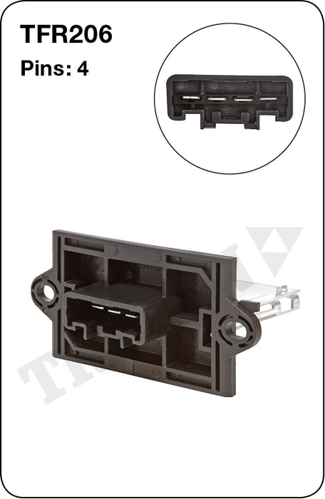 TFR206 - Heater Fan Resistor