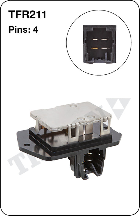 TFR211 - Heater Fan Resistor (Genuine Quality)