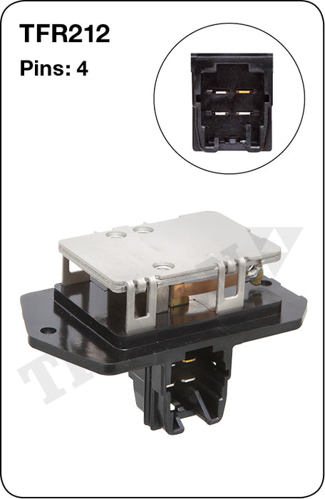 TFR212 - Heater Fan Resistor (Genuine Quality)