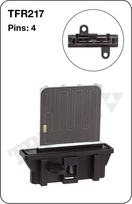 TFR217 - Heater Fan Resistor (Genuine Quality)