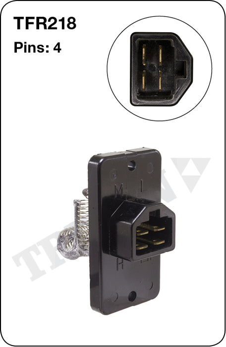 TFR218 - Heater Fan Resistor (Genuine Quality)