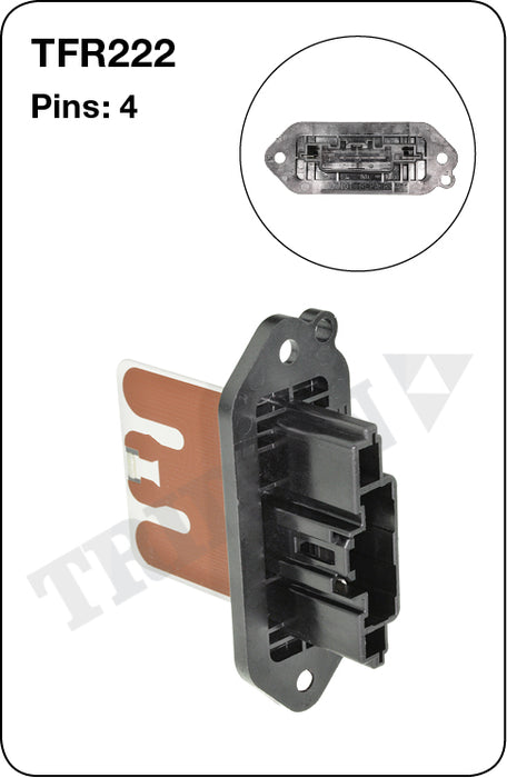 TFR222 - Heater Fan Resistor