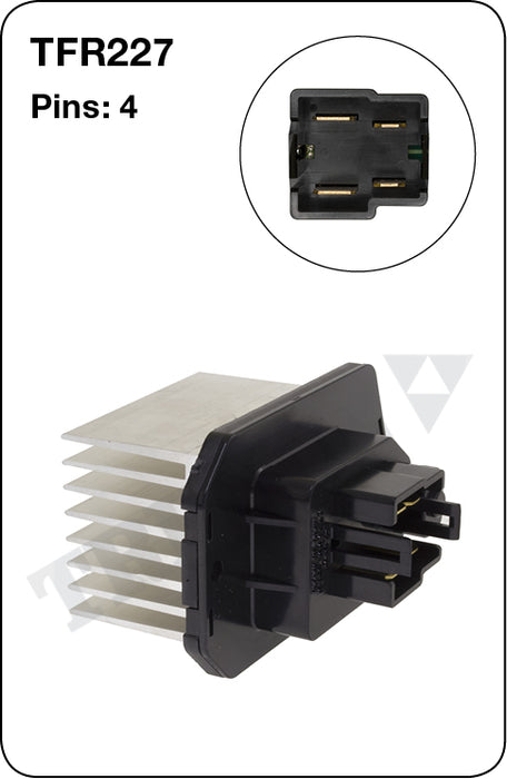 TFR227 - Heater Fan Resistor (Genuine Quality)