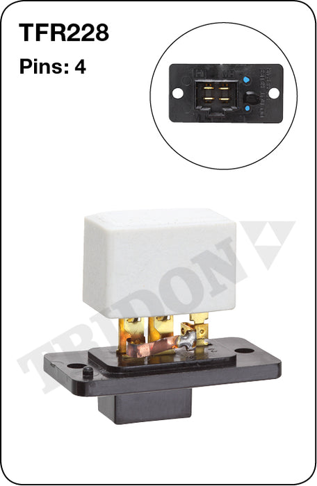 TFR228 - Heater Fan Resistor (Genuine Quality)
