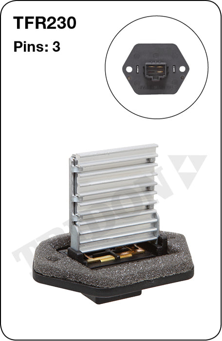 TFR230 - Heater Fan Resistor (Genuine Quality)