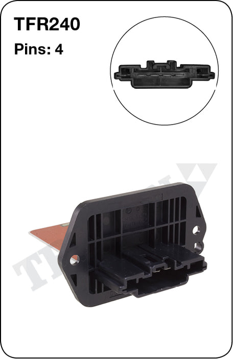 TFR240 - Heater Fan Resistor