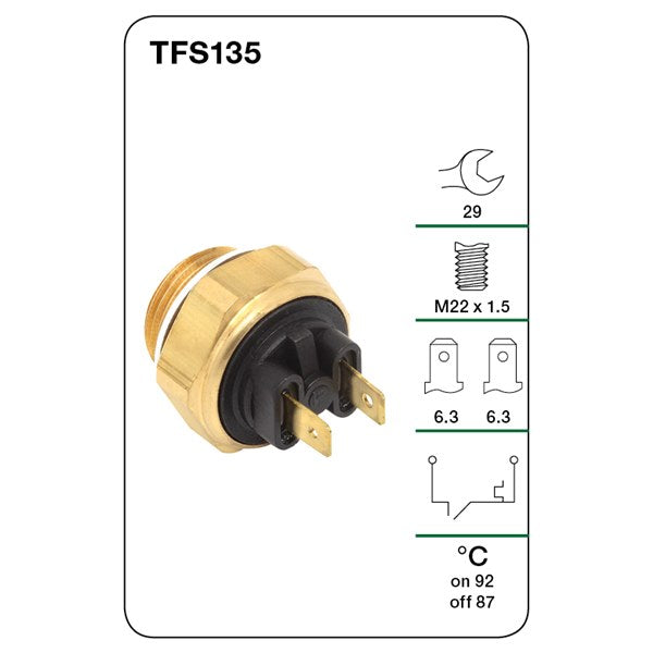TFS135 - Fan Switch