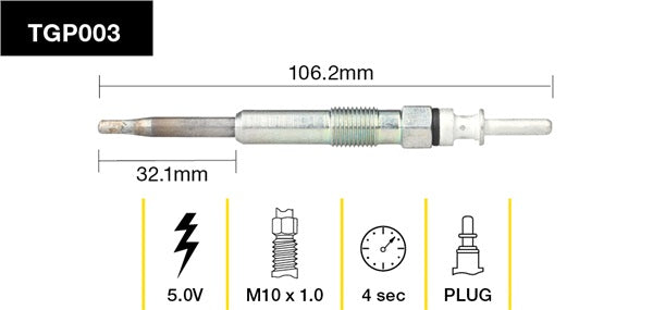 TGP003 - Glow Plug