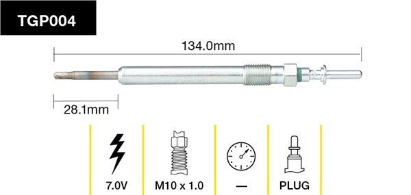 TGP004 - Glow Plug