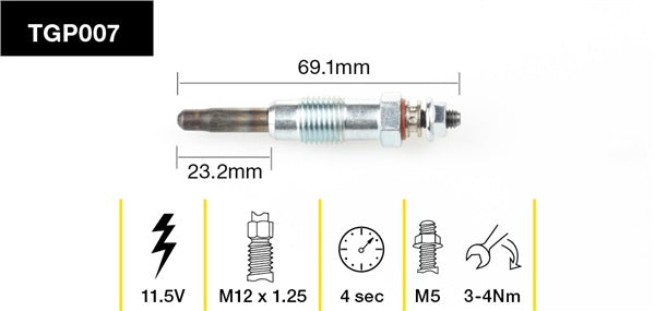 TGP007 - Glow Plug