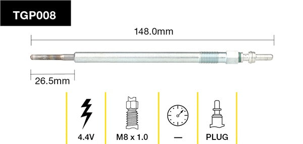 TGP008 - Glow Plug
