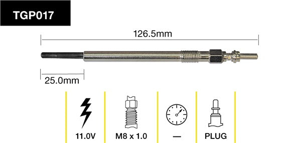 TGP017 - Glow Plug
