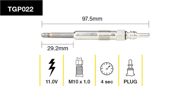 TGP022 - Glow Plug