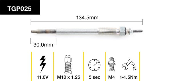 TGP025 - Glow Plug