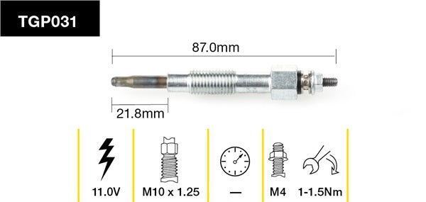 TGP031 - Glow Plug