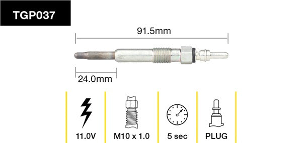 TGP037 - Glow Plug
