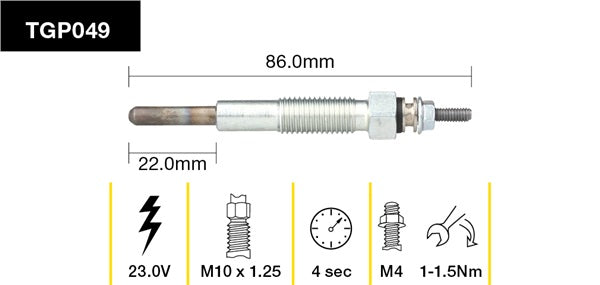 TGP049 - Glow Plug