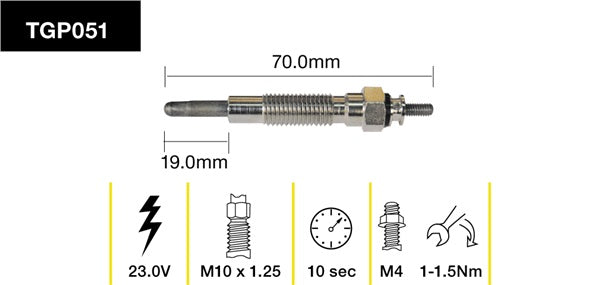 TGP051 - Glow Plug