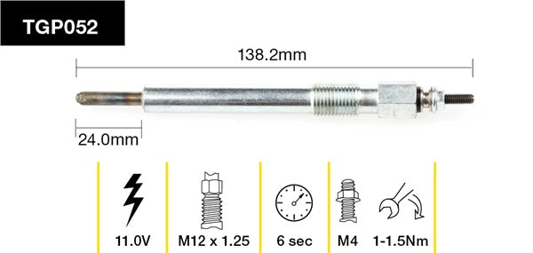 TGP052 - Glow Plug