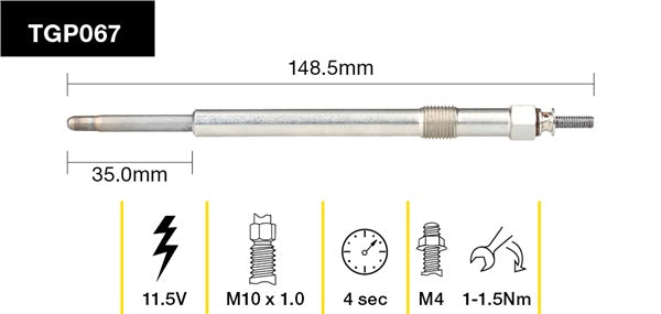 TGP067 - Glow Plug