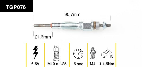 TGP076 - Glow Plug