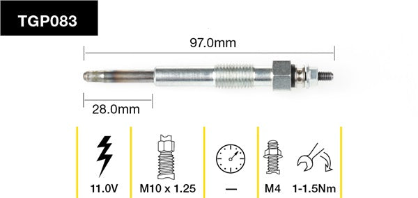 TGP083 - Glow Plug