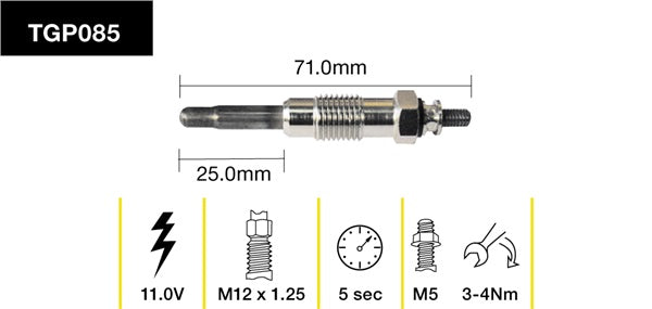TGP085 - Glow Plug