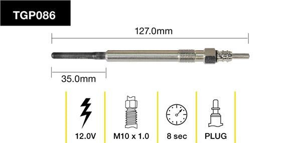 TGP086 - Glow Plug
