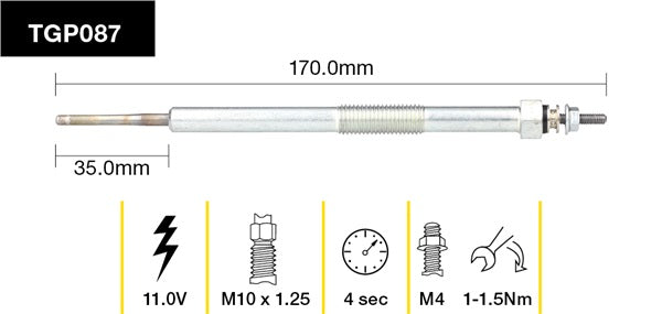 TGP087 - Glow Plug