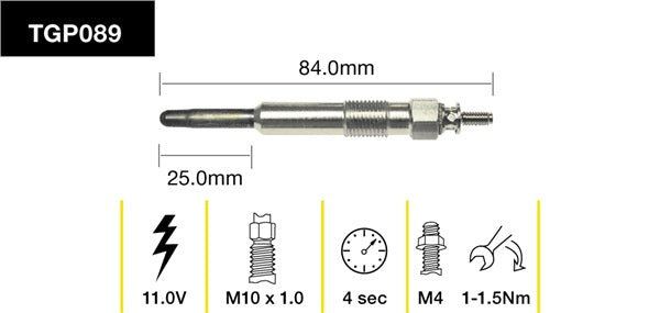 TGP089 - Glow Plug
