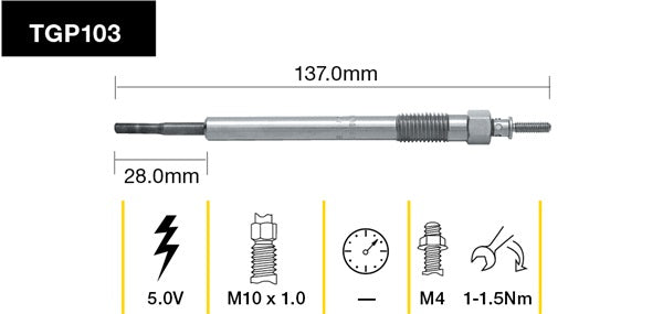 TGP103 - Glow Plug