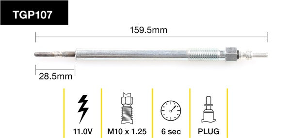 TGP107 - Glow Plug
