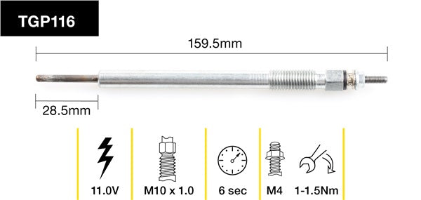 TGP116 - Glow Plug
