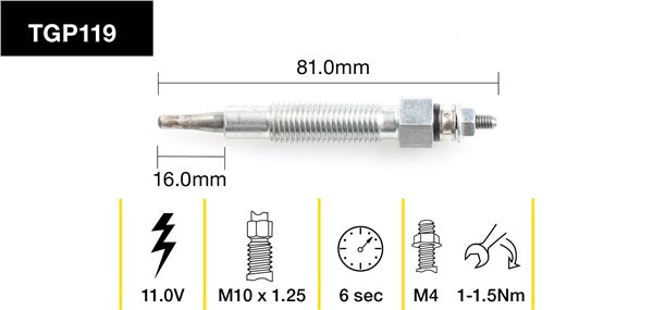 TGP119 - Glow Plug
